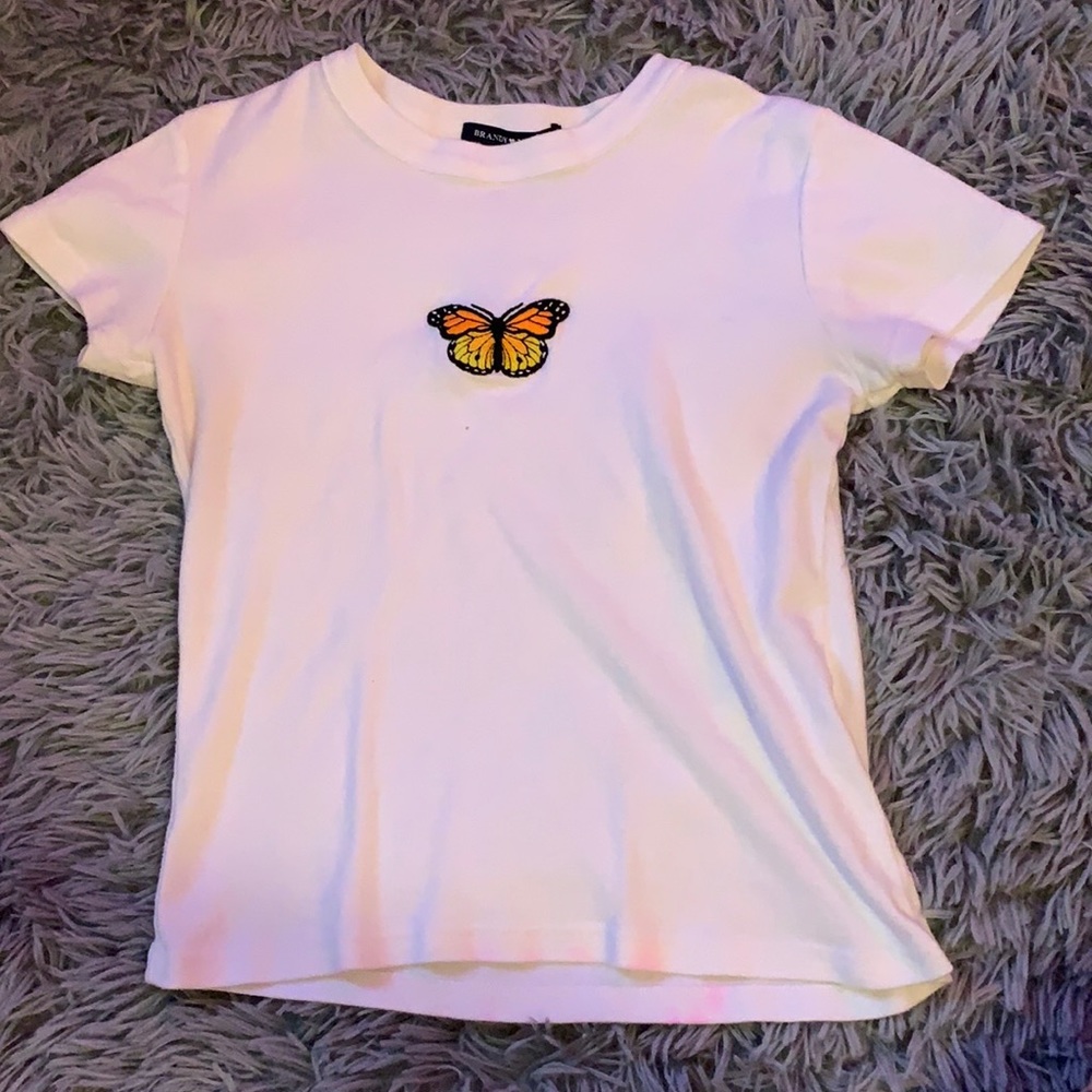 Brandy Melville J. Galt butterfly tshirt